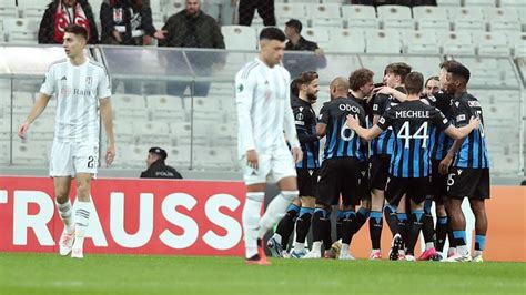 beşiktaş - club brugge tijdlijn|Club Brugge v Beşiktaş